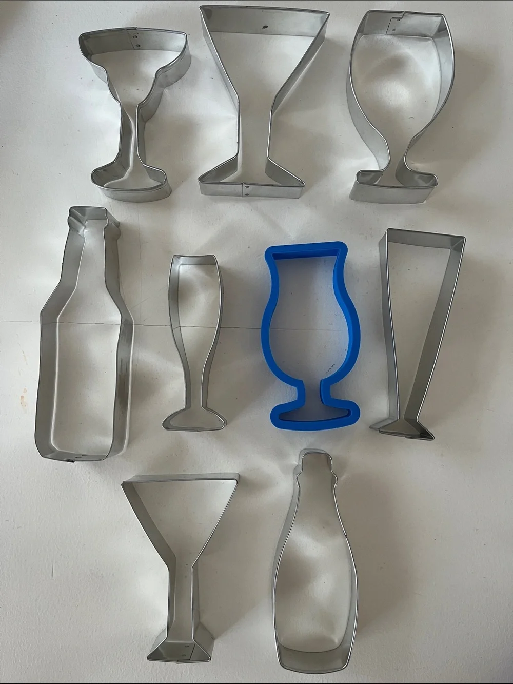 Drink-Themed Cookie Cutters, Set of 9